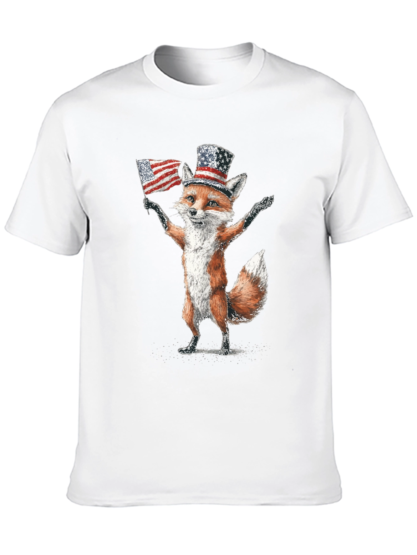 Patriotic Fox T-Shirt