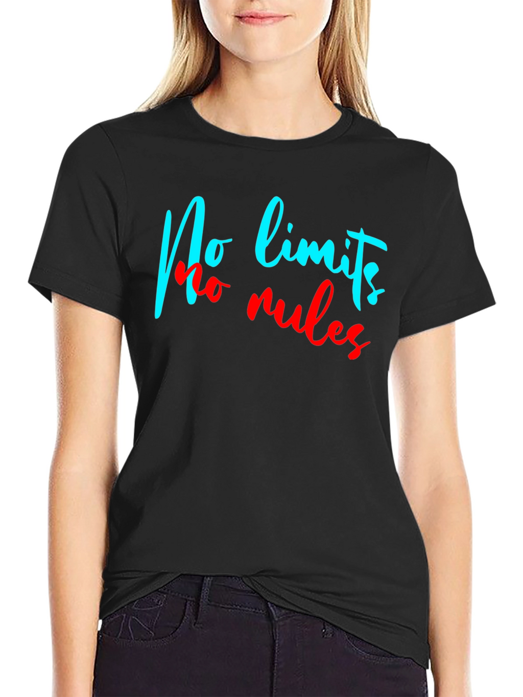No Limits No Rules Graphic T-Shirt