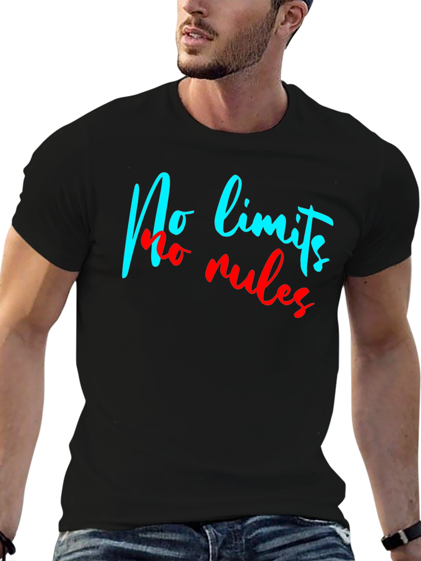 No Limits No Rules Graphic T-Shirt