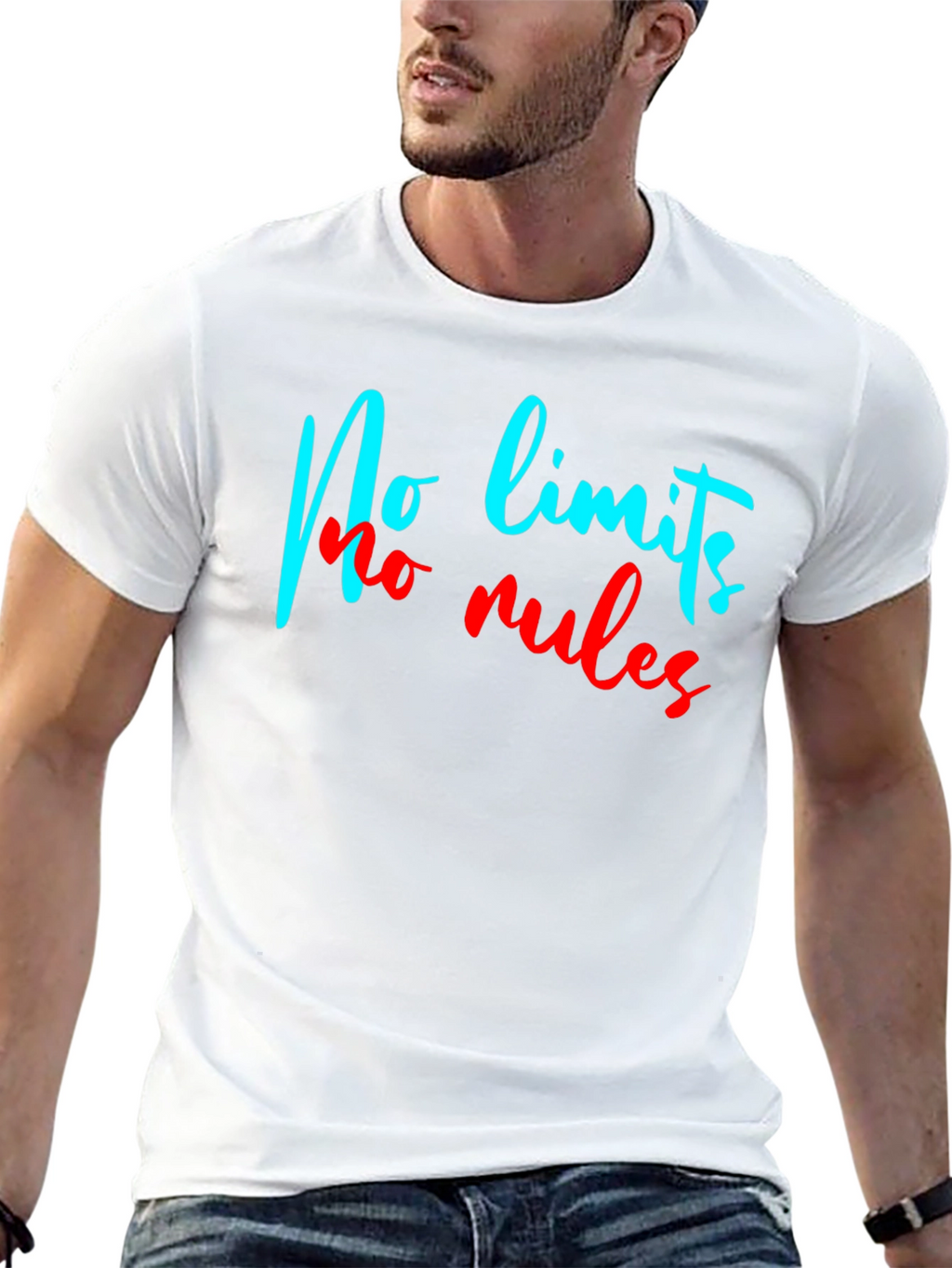 No Limits No Rules Graphic T-Shirt