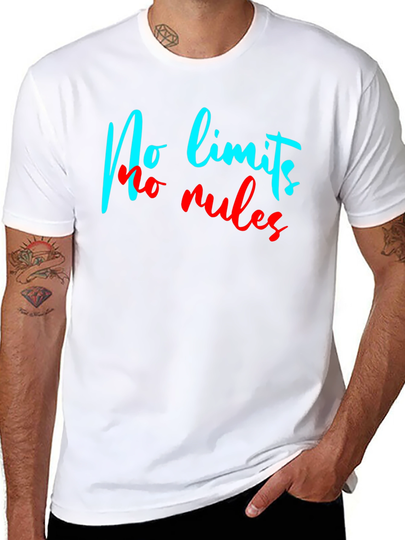 No Limits No Rules Graphic T-Shirt