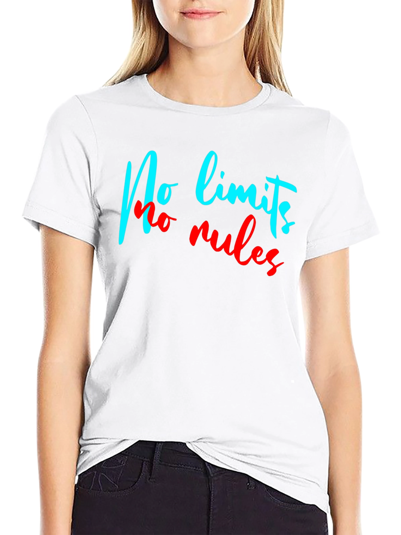 No Limits No Rules Graphic T-Shirt