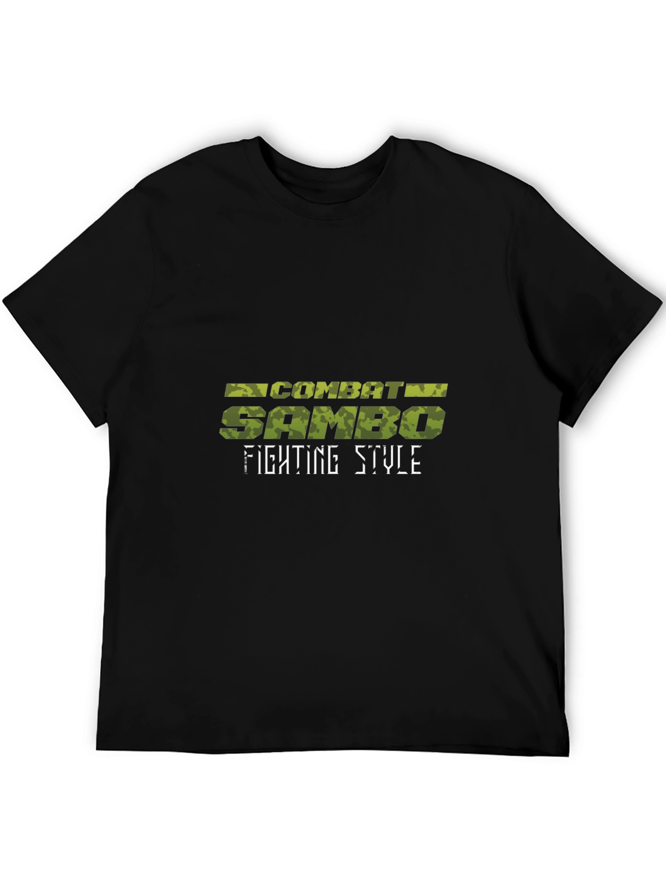Combat Sambo Style Black T-Shirt