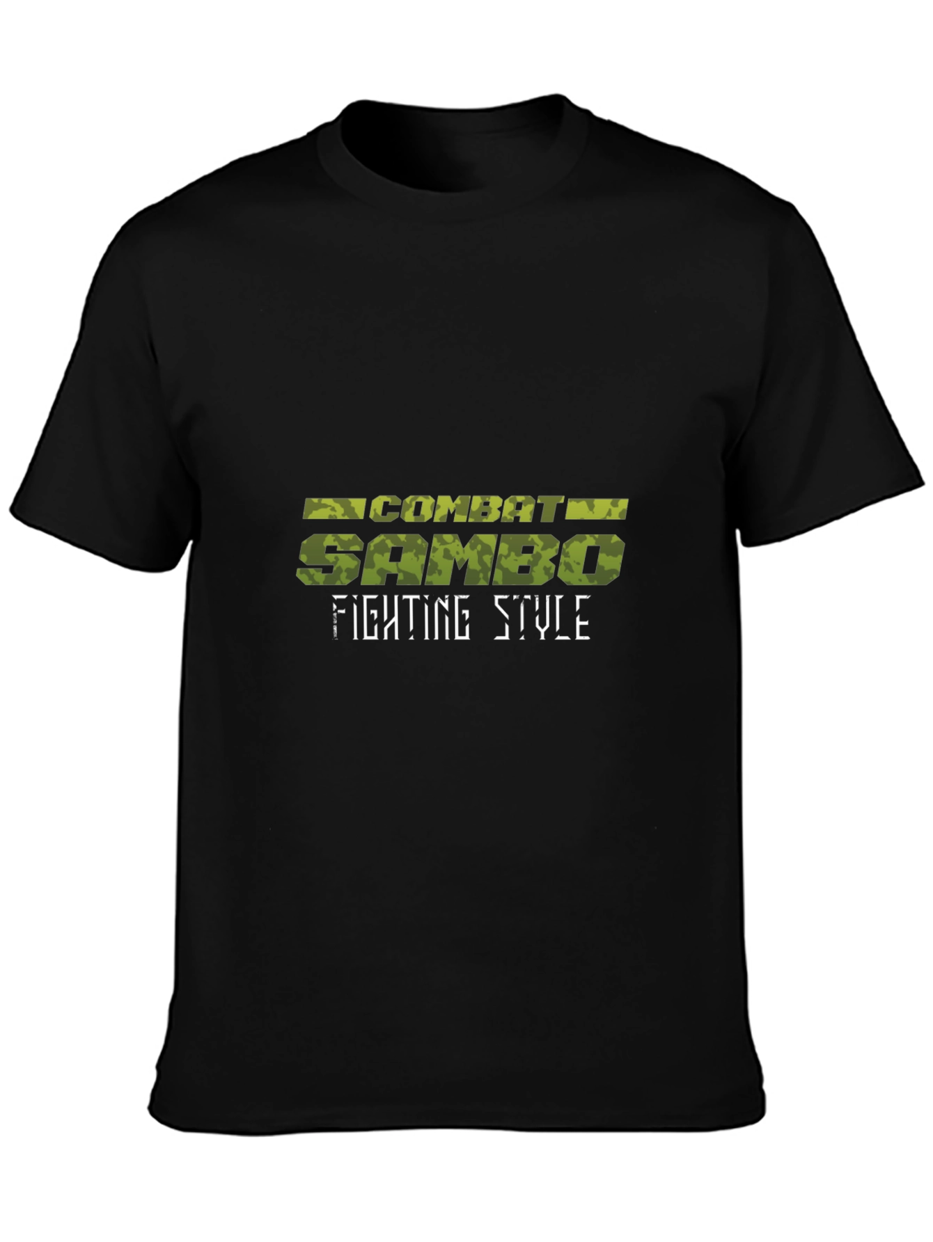 Combat Sambo Style Black T-Shirt