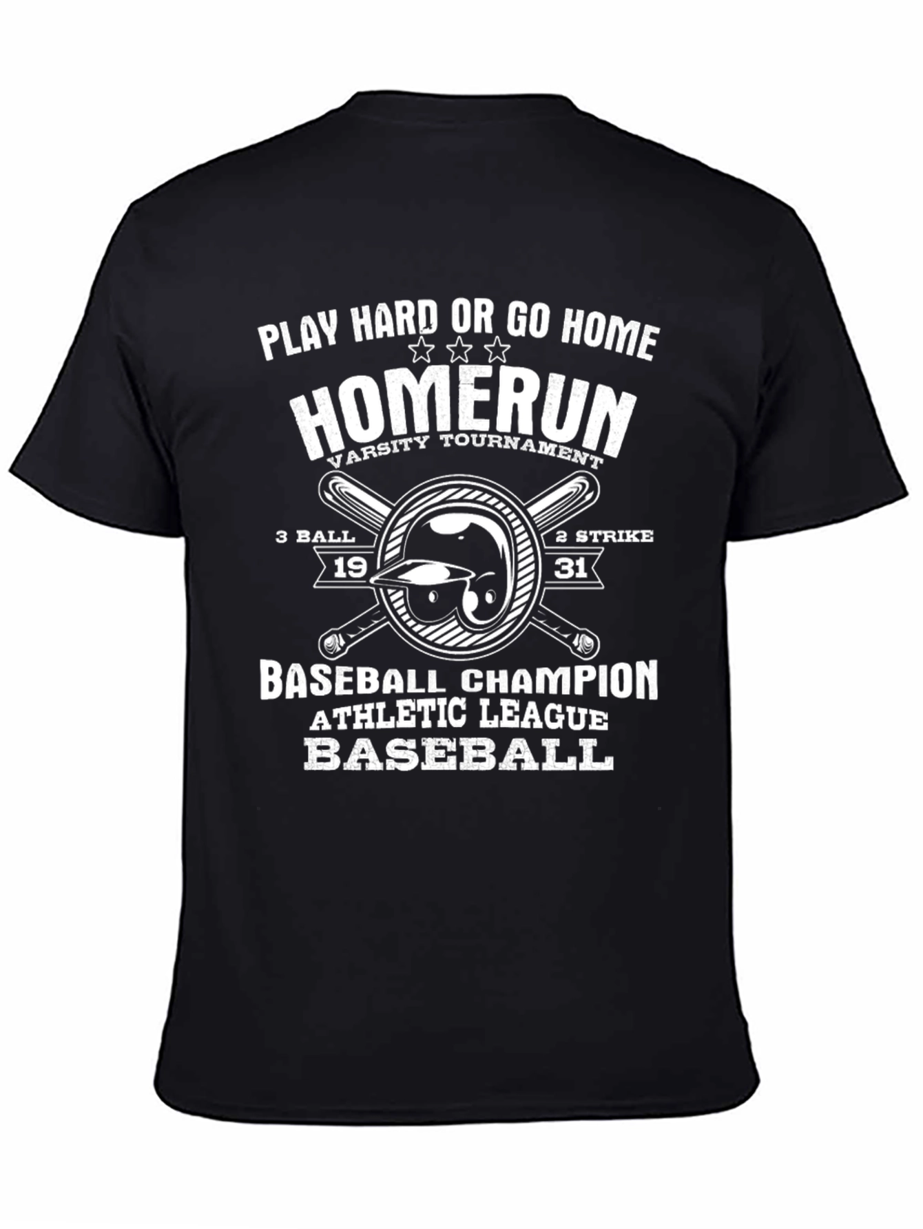 Homerun Baseball Graphic Tee