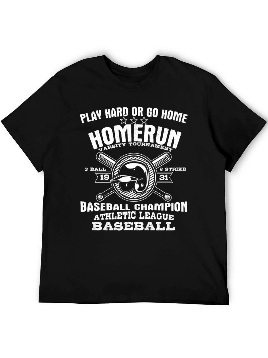 Homerun Baseball Graphic Tee