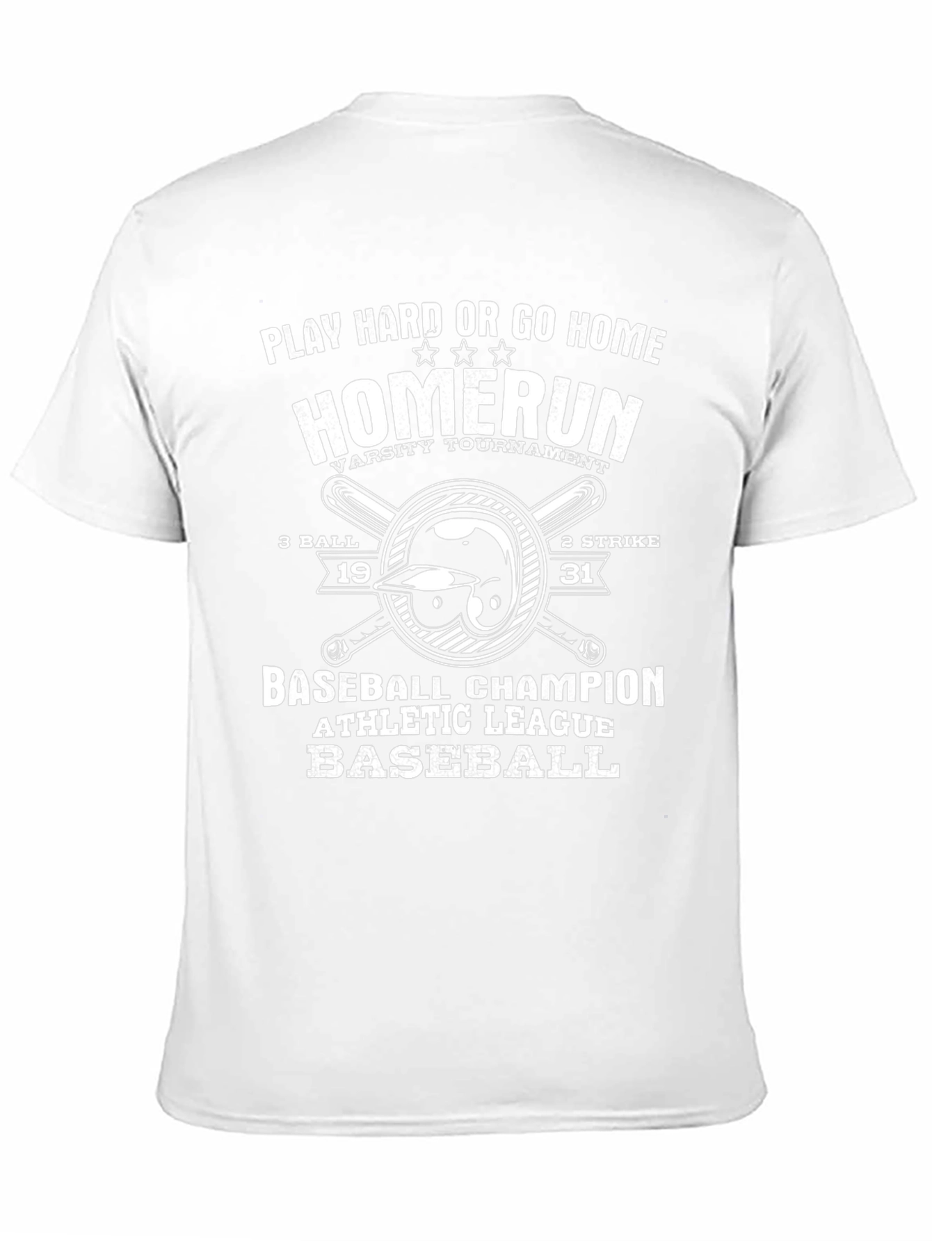 Homerun Baseball Graphic Tee