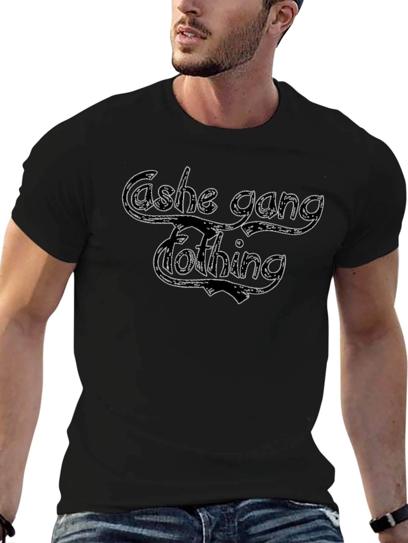 Cashe Gang Clothing T-Shirt - Black