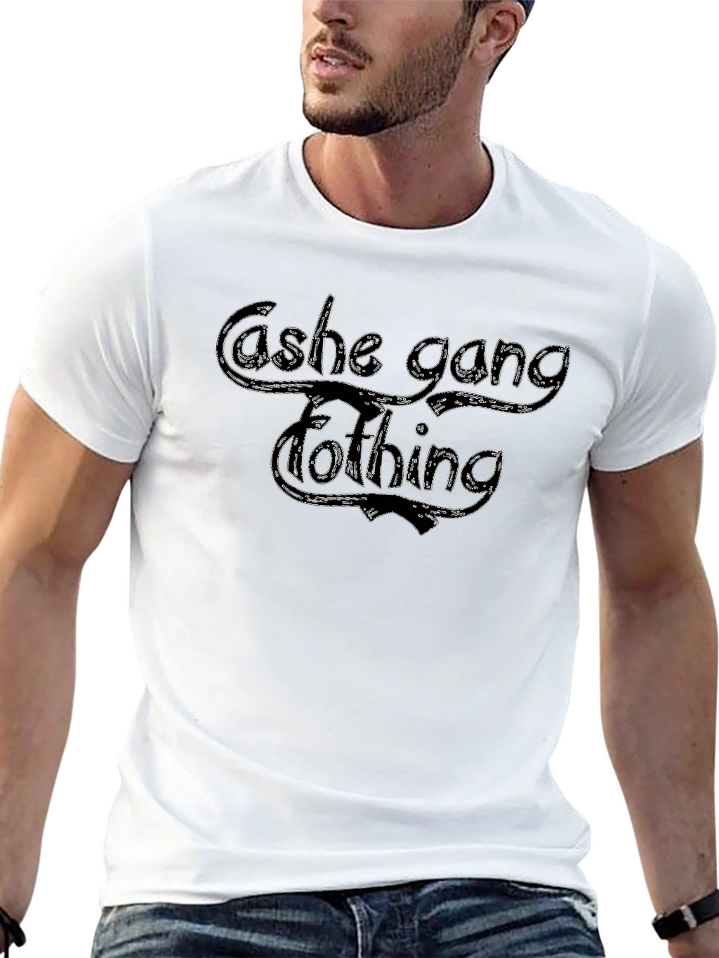 Cashe Gang Clothing T-Shirt - Black