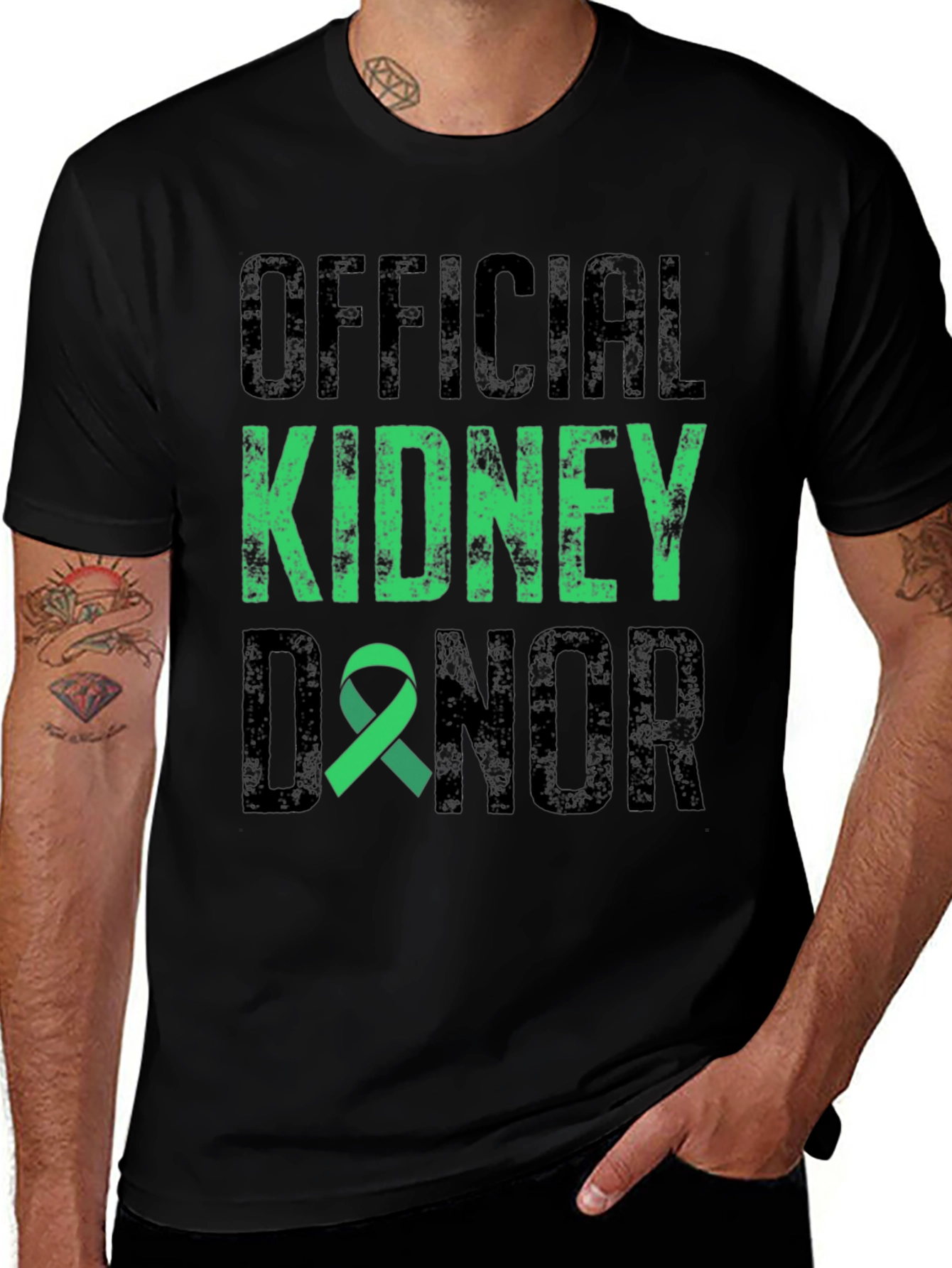 Official Kidney Donor T-Shirt - Organ Donation Awareness Tee