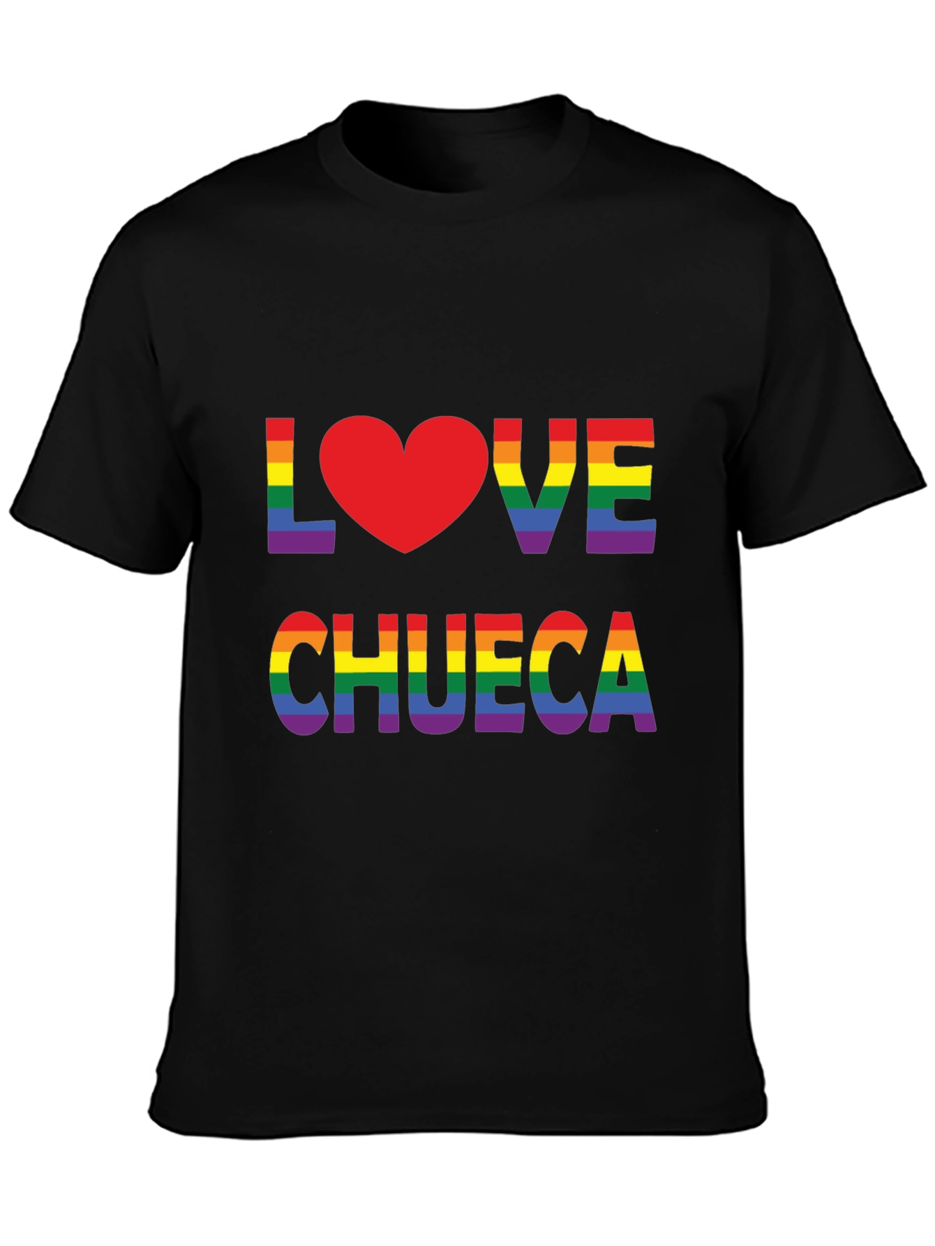 Love Chueca Rainbow Heart T-Shirt