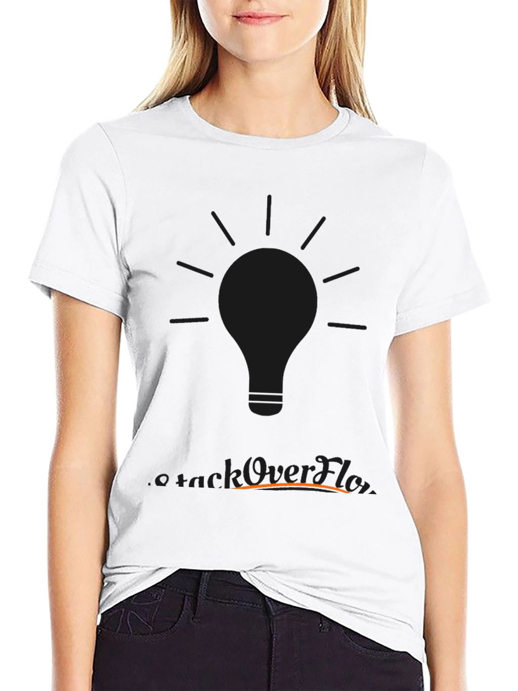 Stack Overflow T-Shirt - Lightbulb Logo