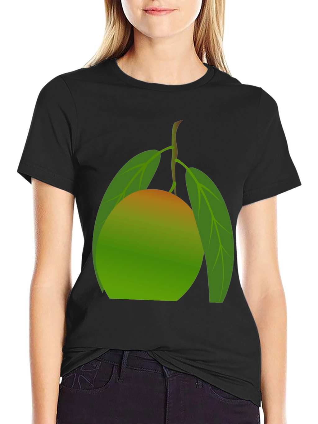 Mango Graphic Tee - Fresh Fruit Design