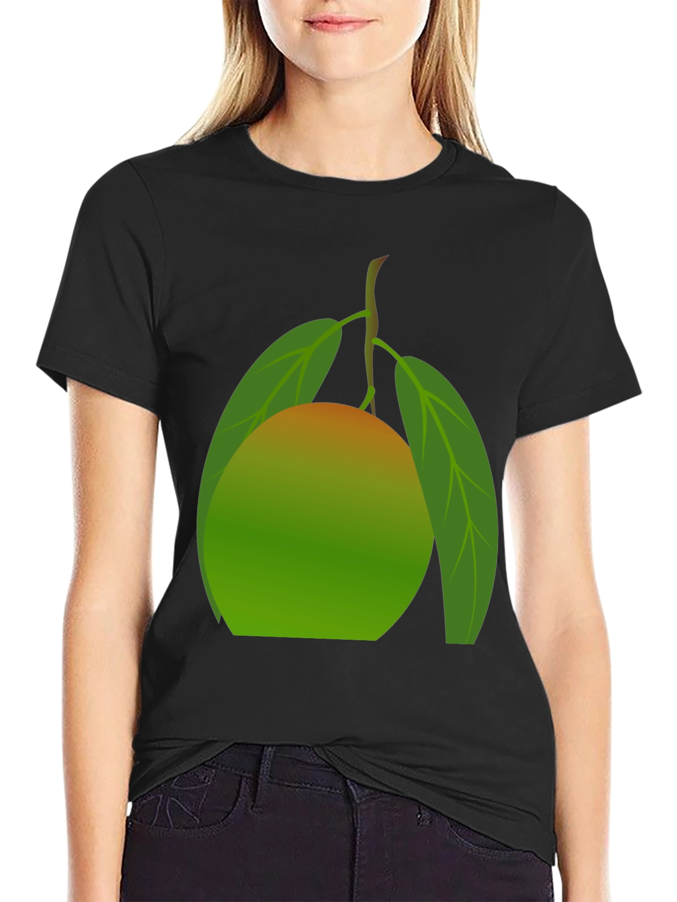 Mango Graphic Tee - Fresh Fruit Design