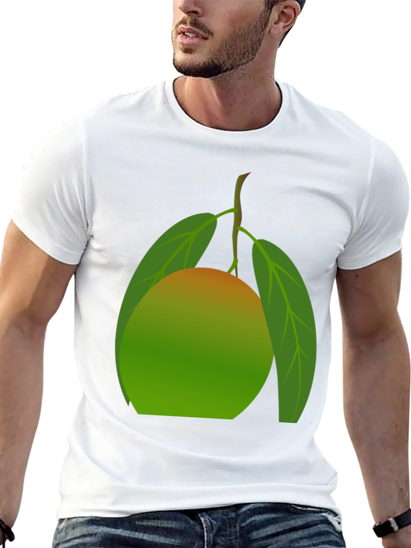 Mango Graphic Tee - Fresh Fruit Design