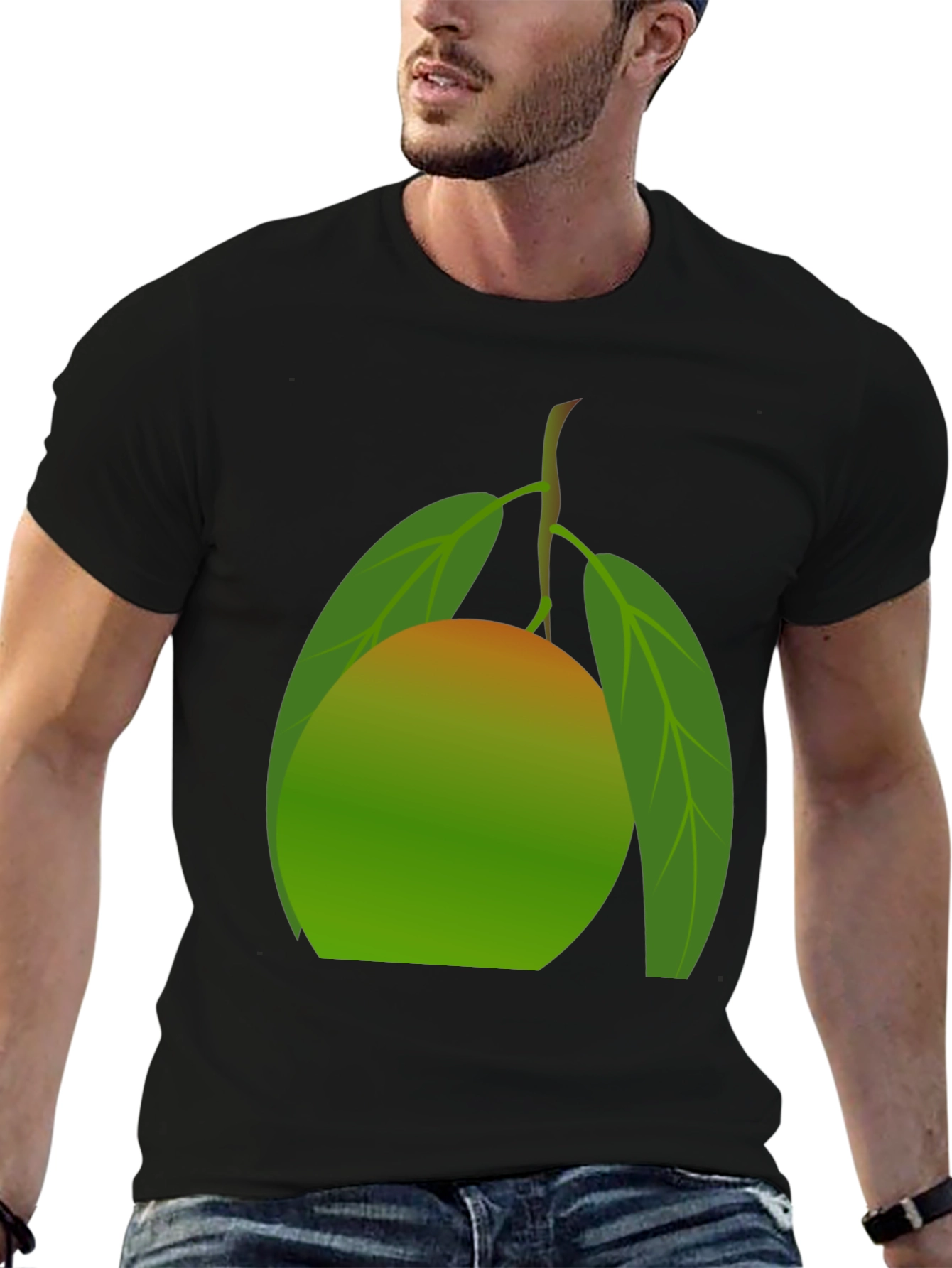 Mango Graphic Tee - Fresh Fruit Design