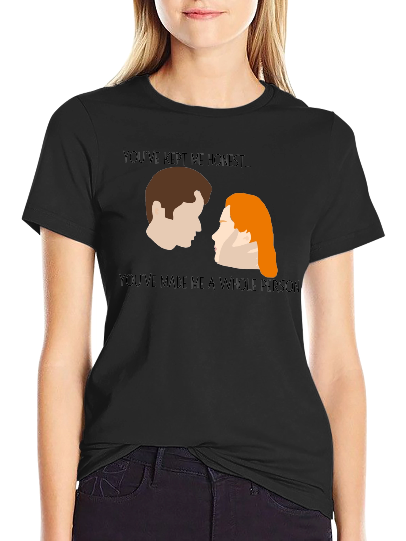 X-Files Mulder & Scully T-Shirt: Youve Made Me a Whole Person