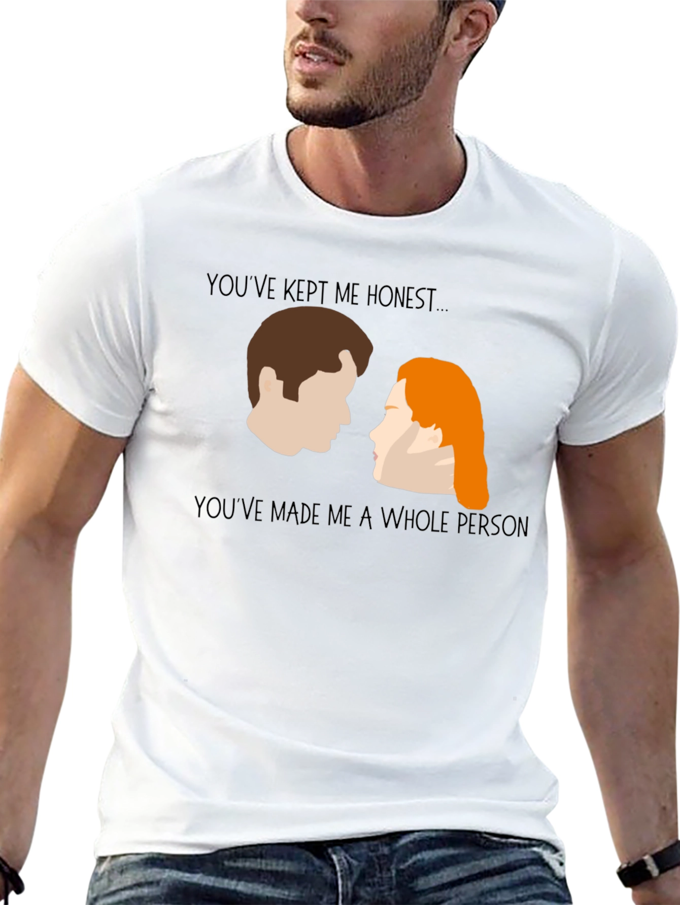 X-Files Mulder & Scully T-Shirt: Youve Made Me a Whole Person