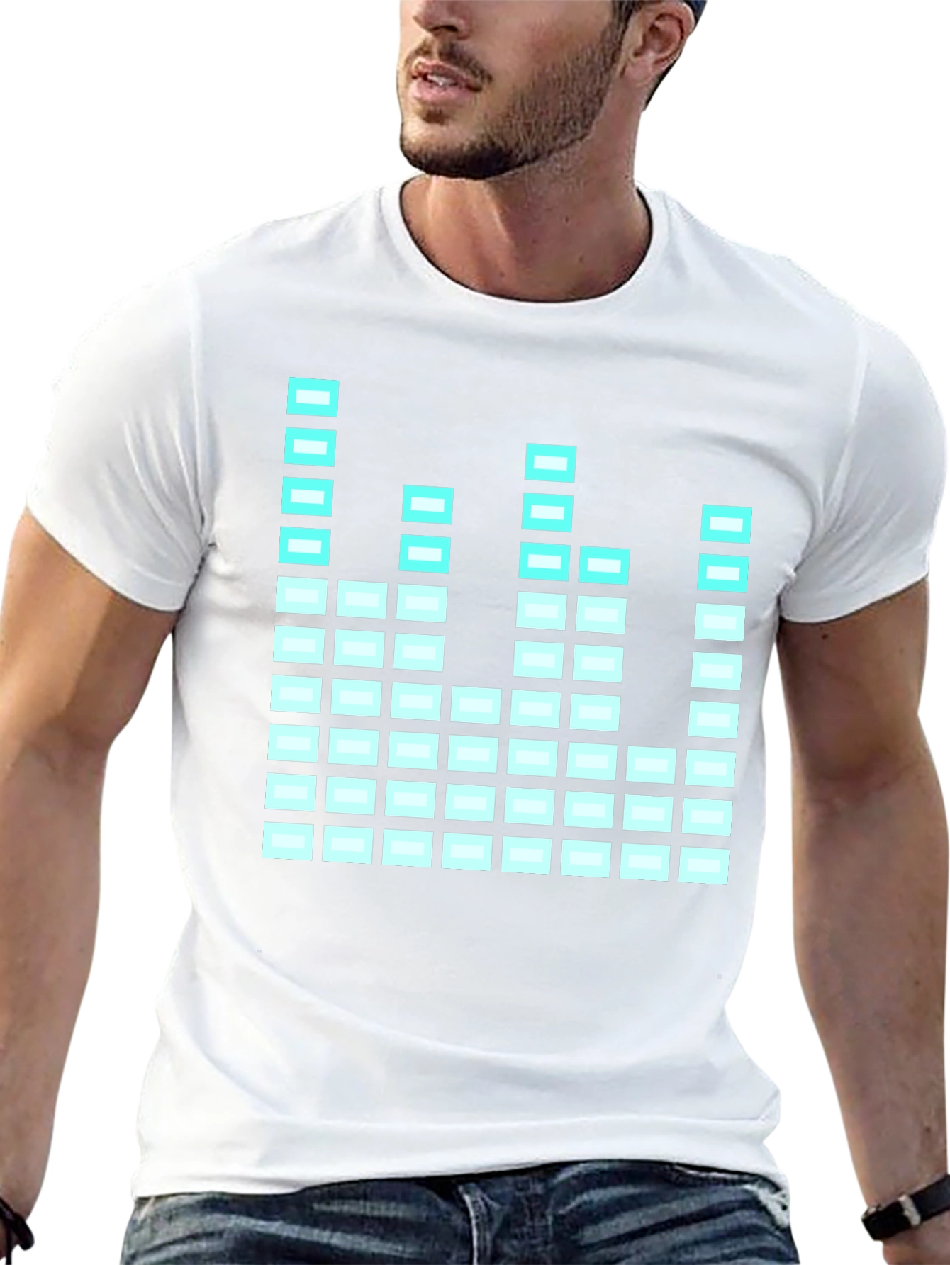 LED Equalizer T-Shirt - Light Up Your Style