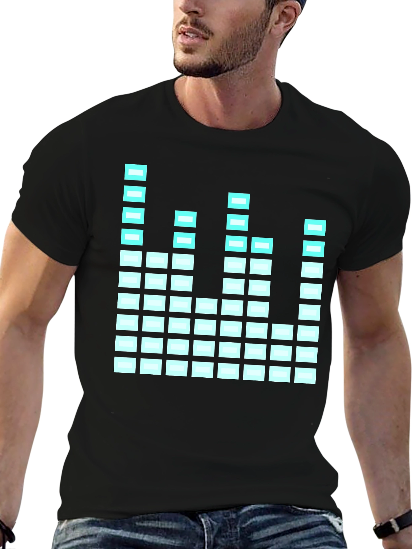 LED Equalizer T-Shirt - Light Up Your Style