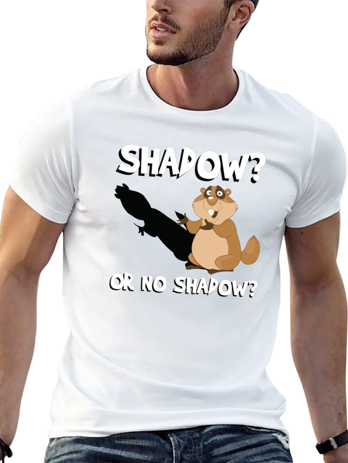 Shadow or No Shadow Groundhog Day T-Shirt