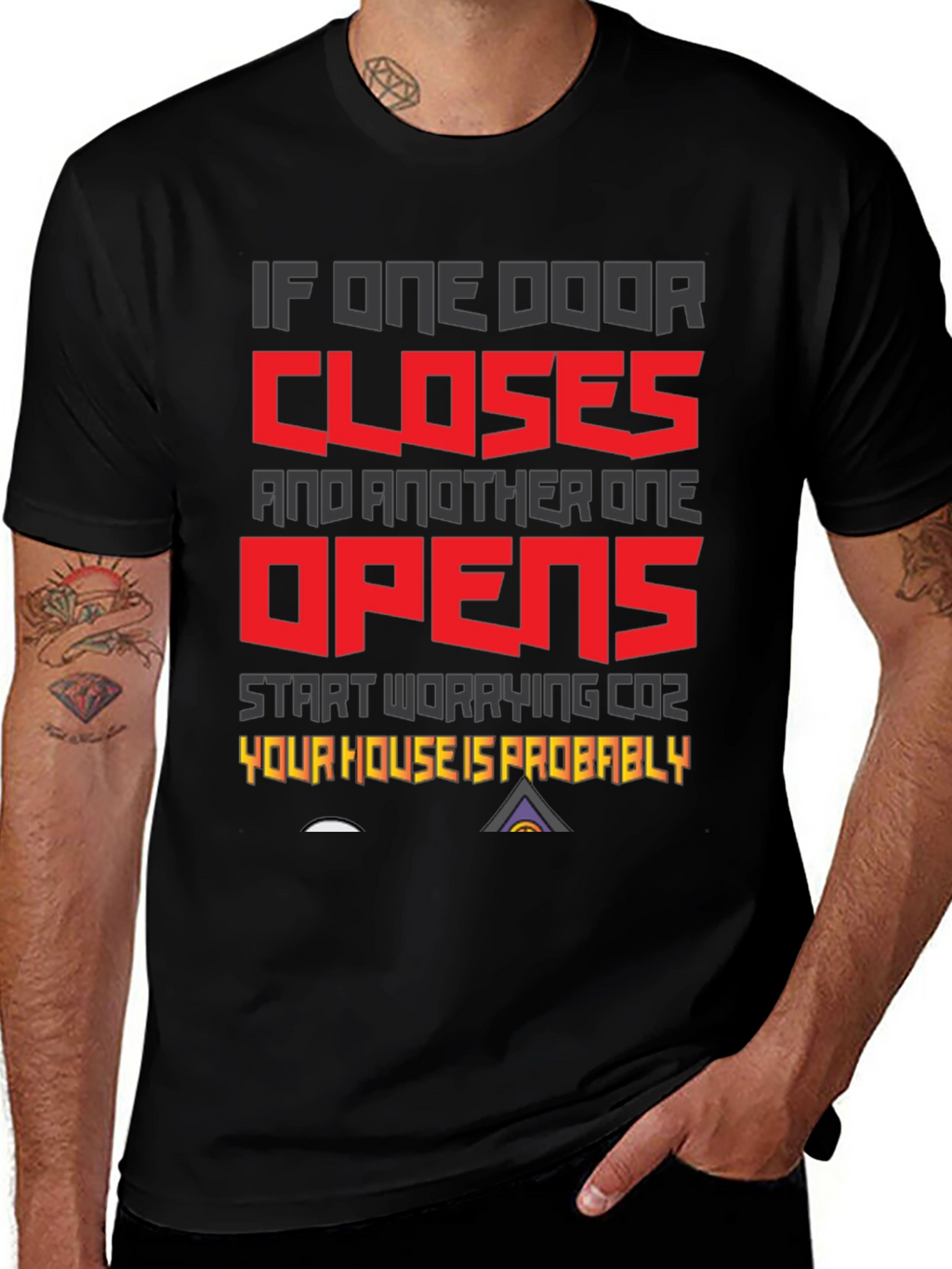 Humorous House Safety T-Shirt