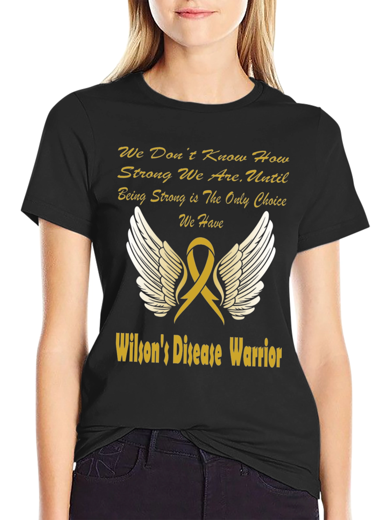 Wilsons Disease Warrior T-Shirt - Support & Strength
