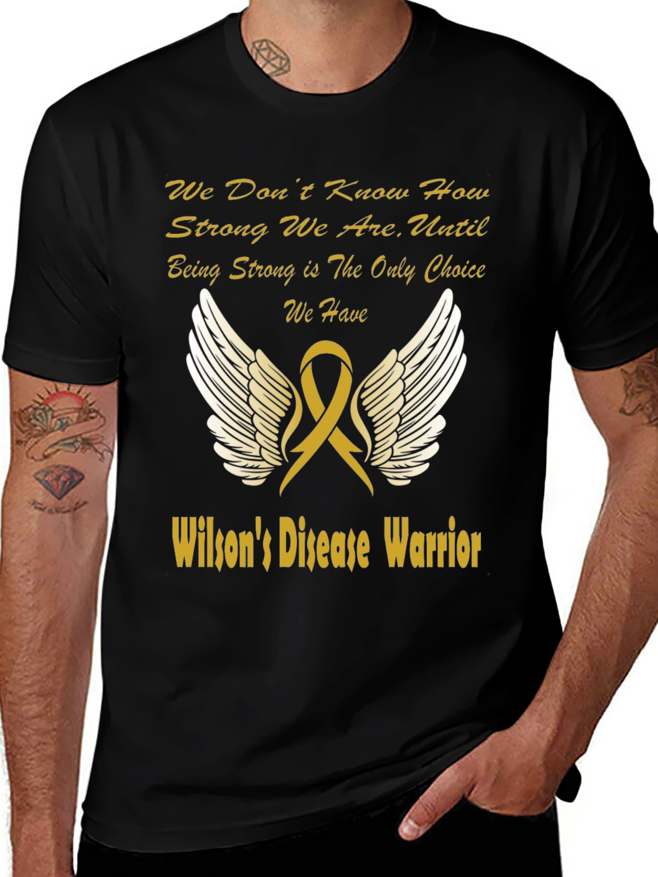 Wilsons Disease Warrior T-Shirt - Support & Strength