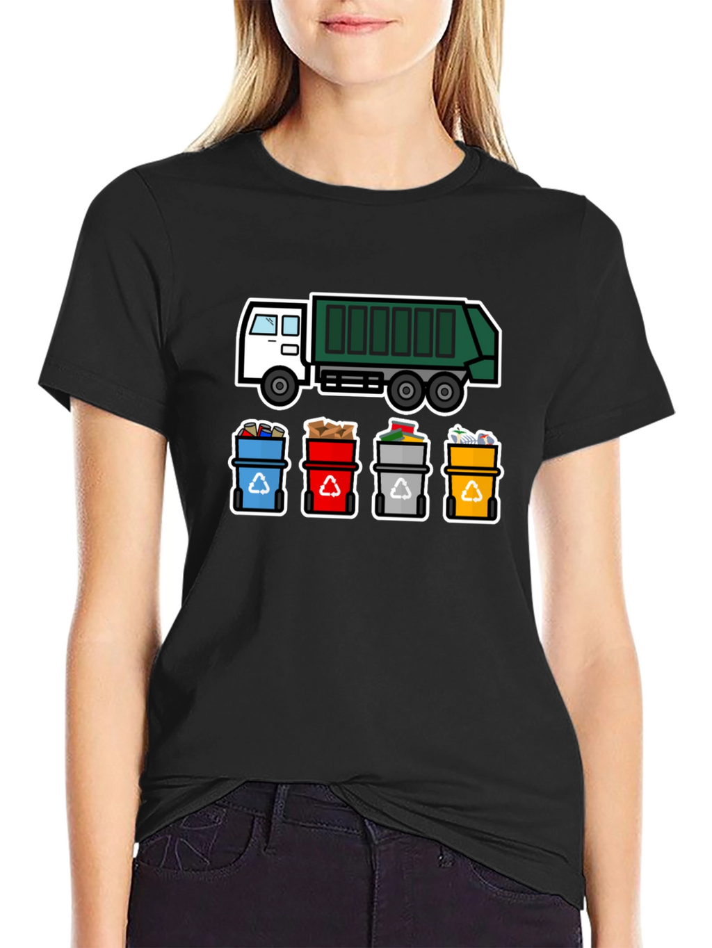 Recycle Truck T-Shirt - Eco-Friendly Tee