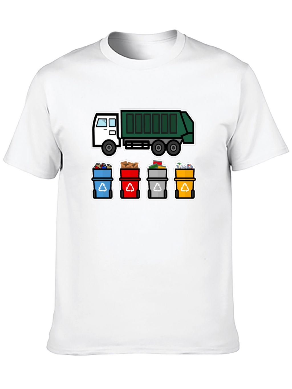 Recycle Truck T-Shirt - Eco-Friendly Tee