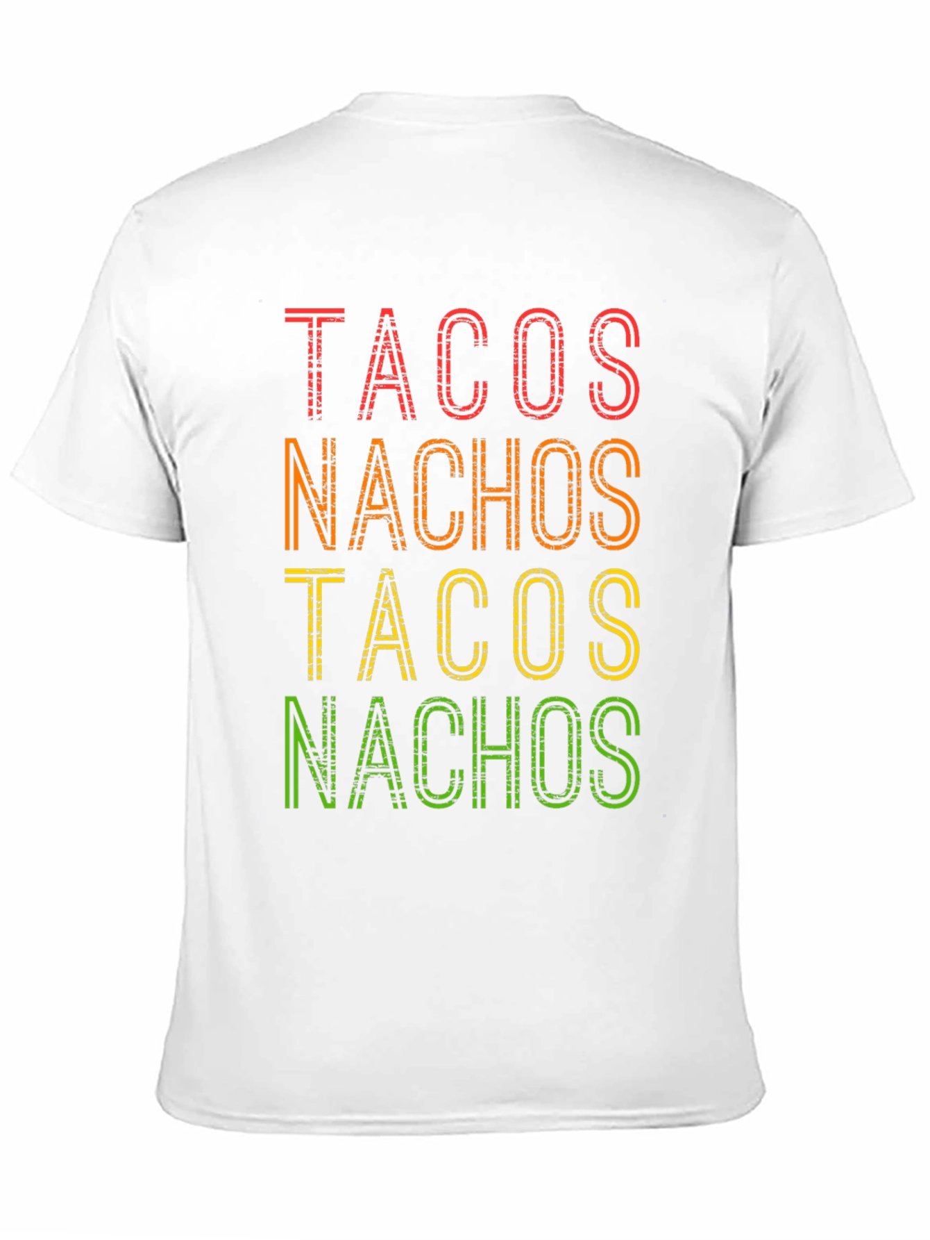 Tacos Nachos Graphic T-Shirt -  Foodie Fun!