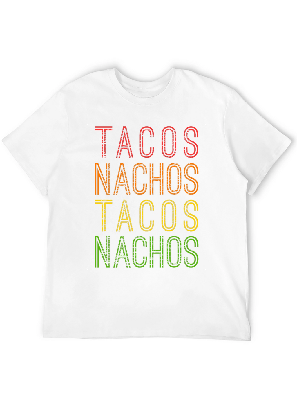 Tacos Nachos Graphic T-Shirt -  Foodie Fun!