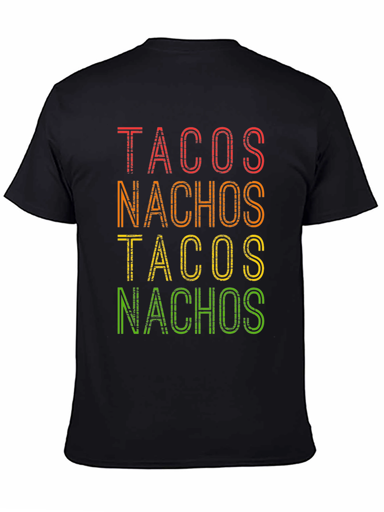 Tacos Nachos Graphic T-Shirt -  Foodie Fun!