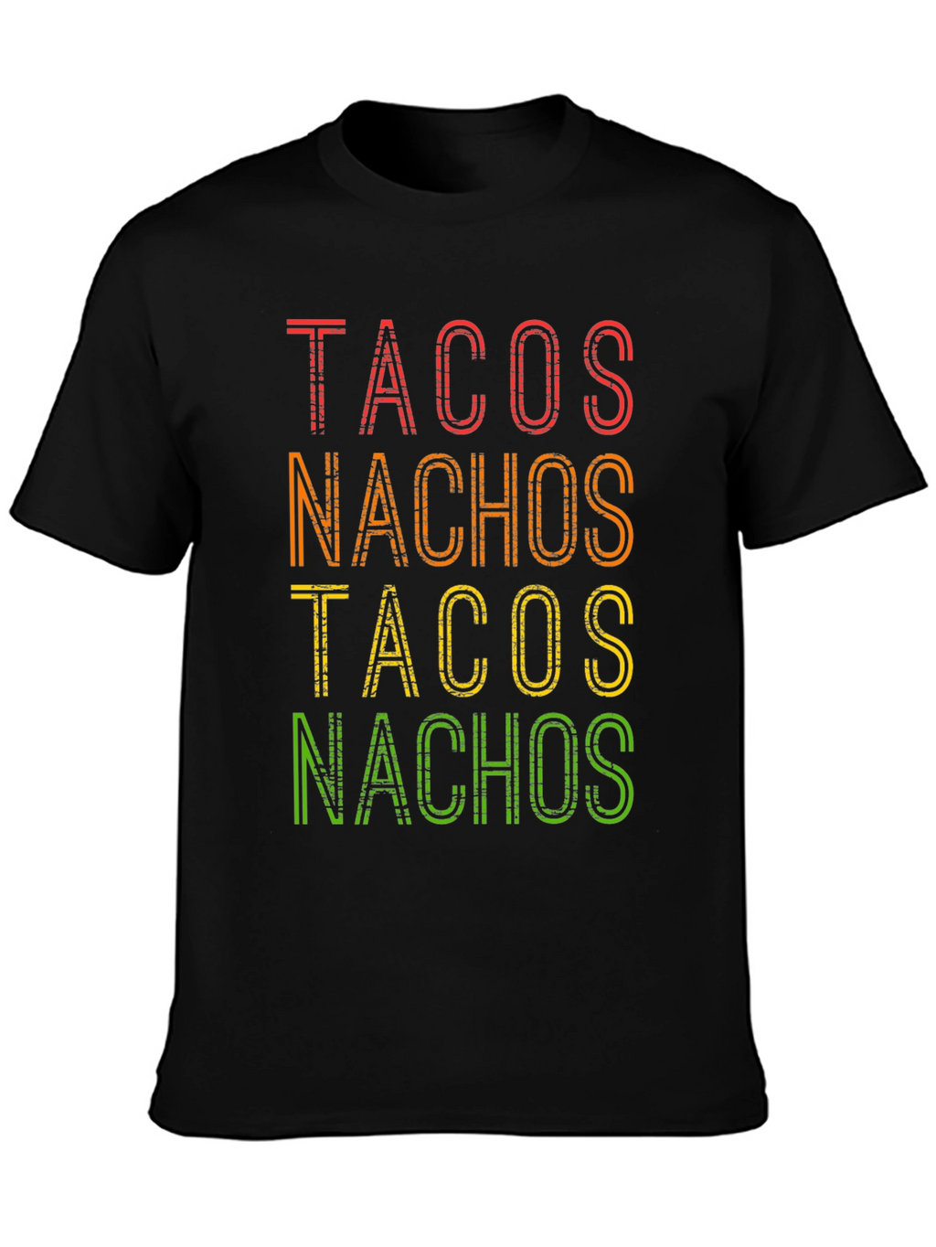 Tacos Nachos Graphic T-Shirt -  Foodie Fun!