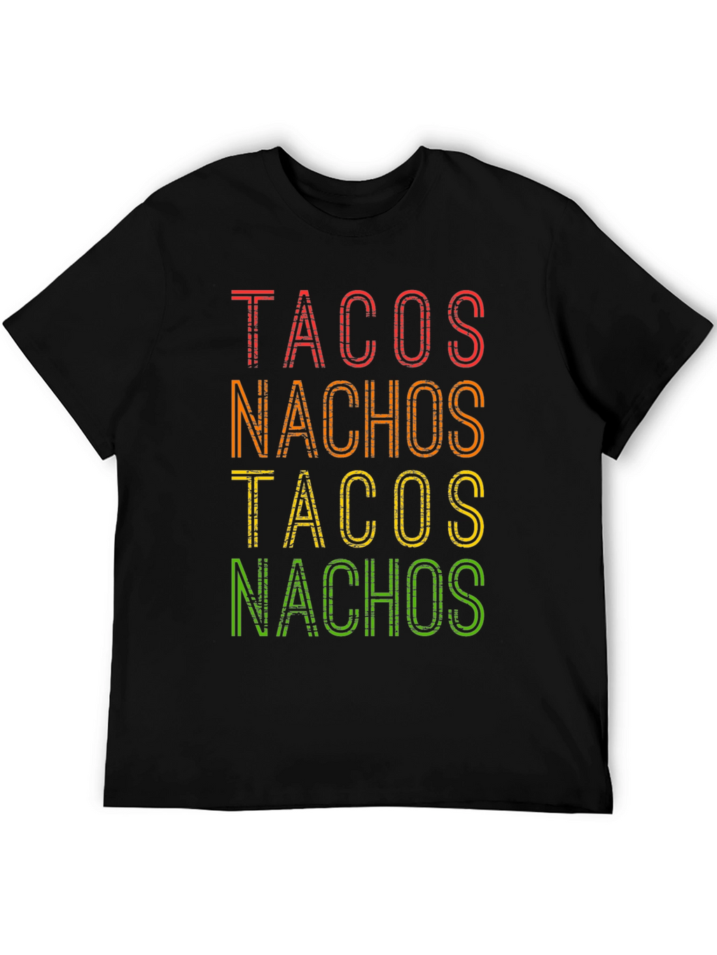Tacos Nachos Graphic T-Shirt -  Foodie Fun!