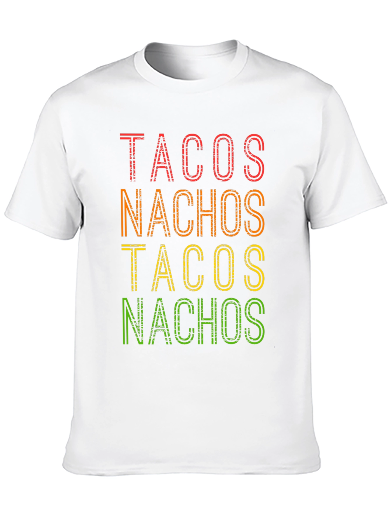 Tacos Nachos Graphic T-Shirt -  Foodie Fun!