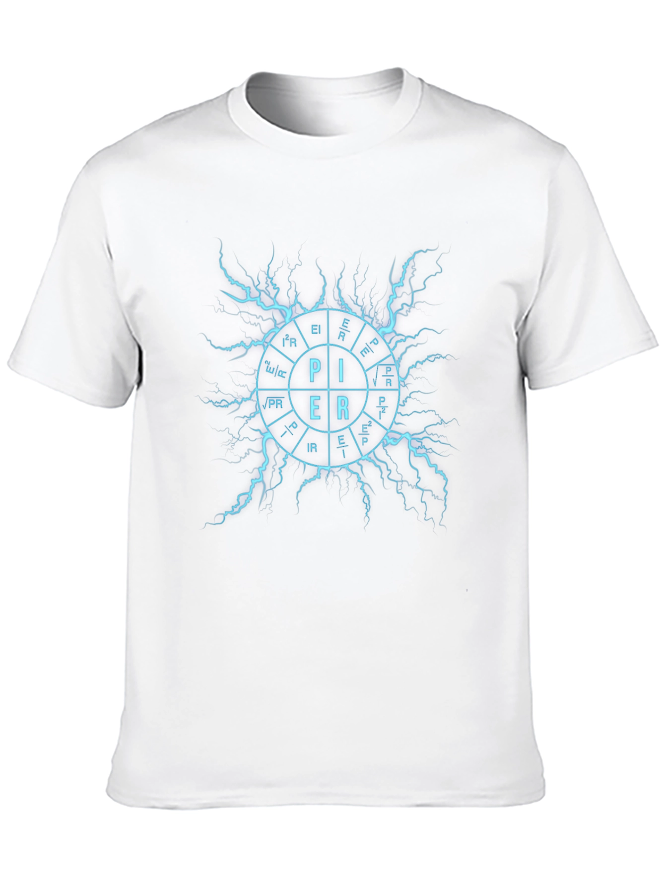 Electrician PIER T-Shirt - Math & Science Design