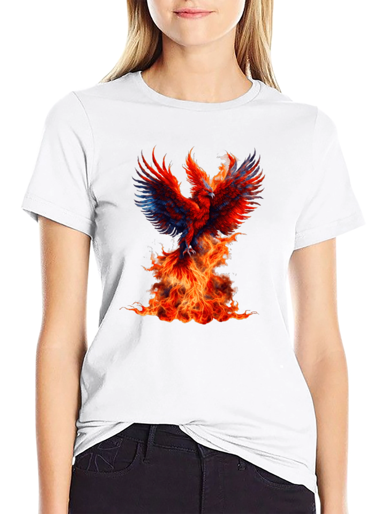 Phoenix Rising Black T-Shirt