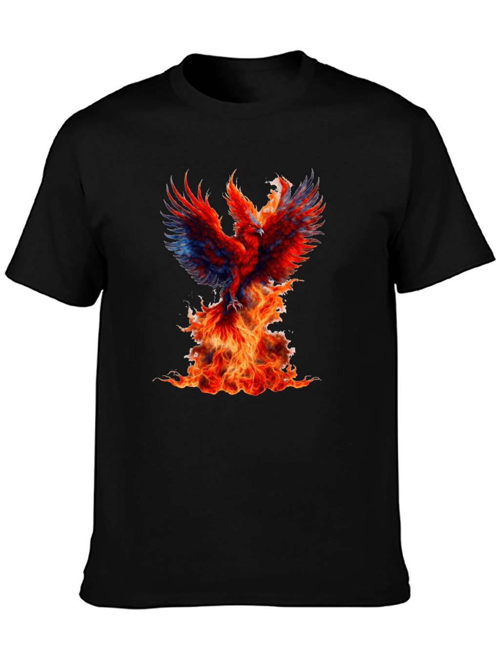 Phoenix Rising Black T-Shirt