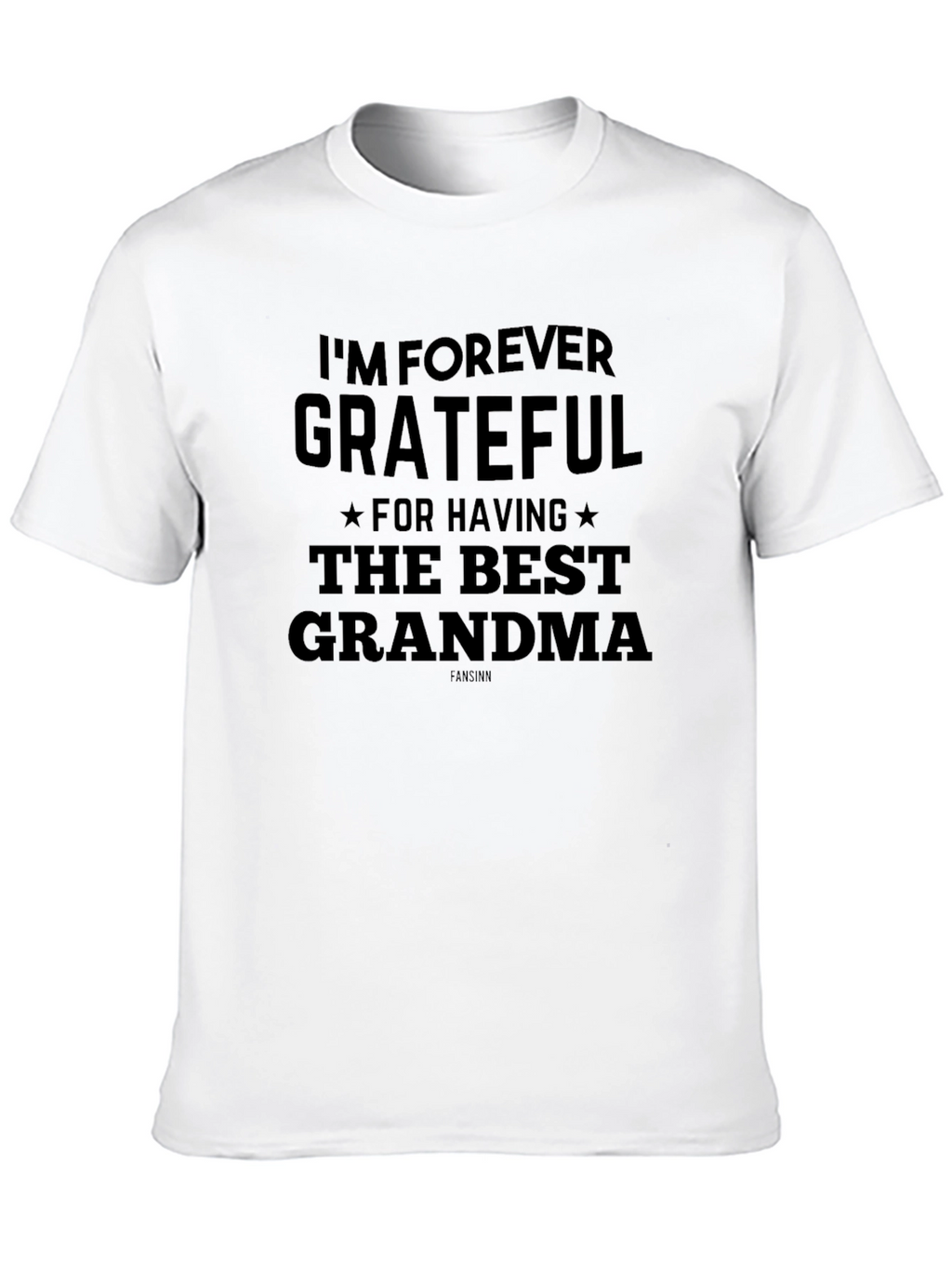 Grateful Grandma Black Graphic Tee