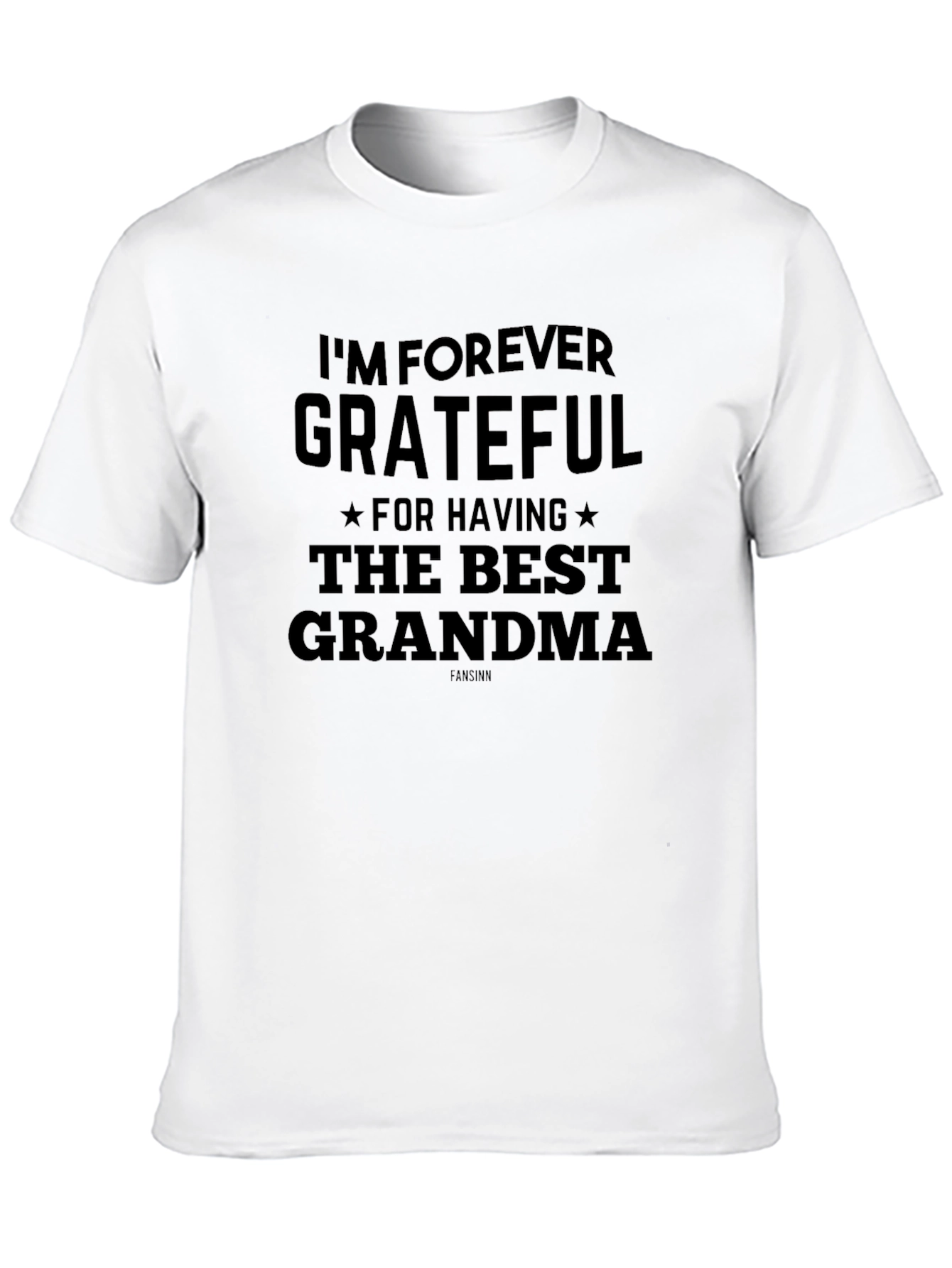 Grateful Grandma Black Graphic Tee