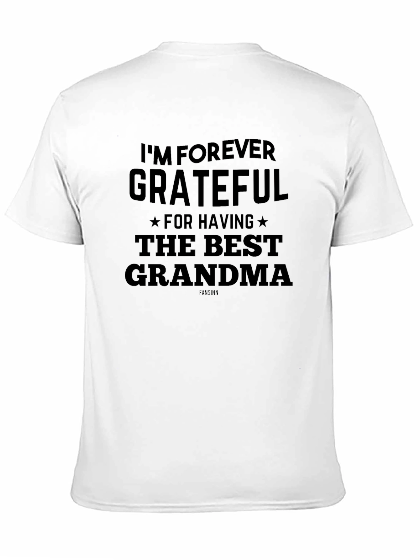 Grateful Grandma Black Graphic Tee