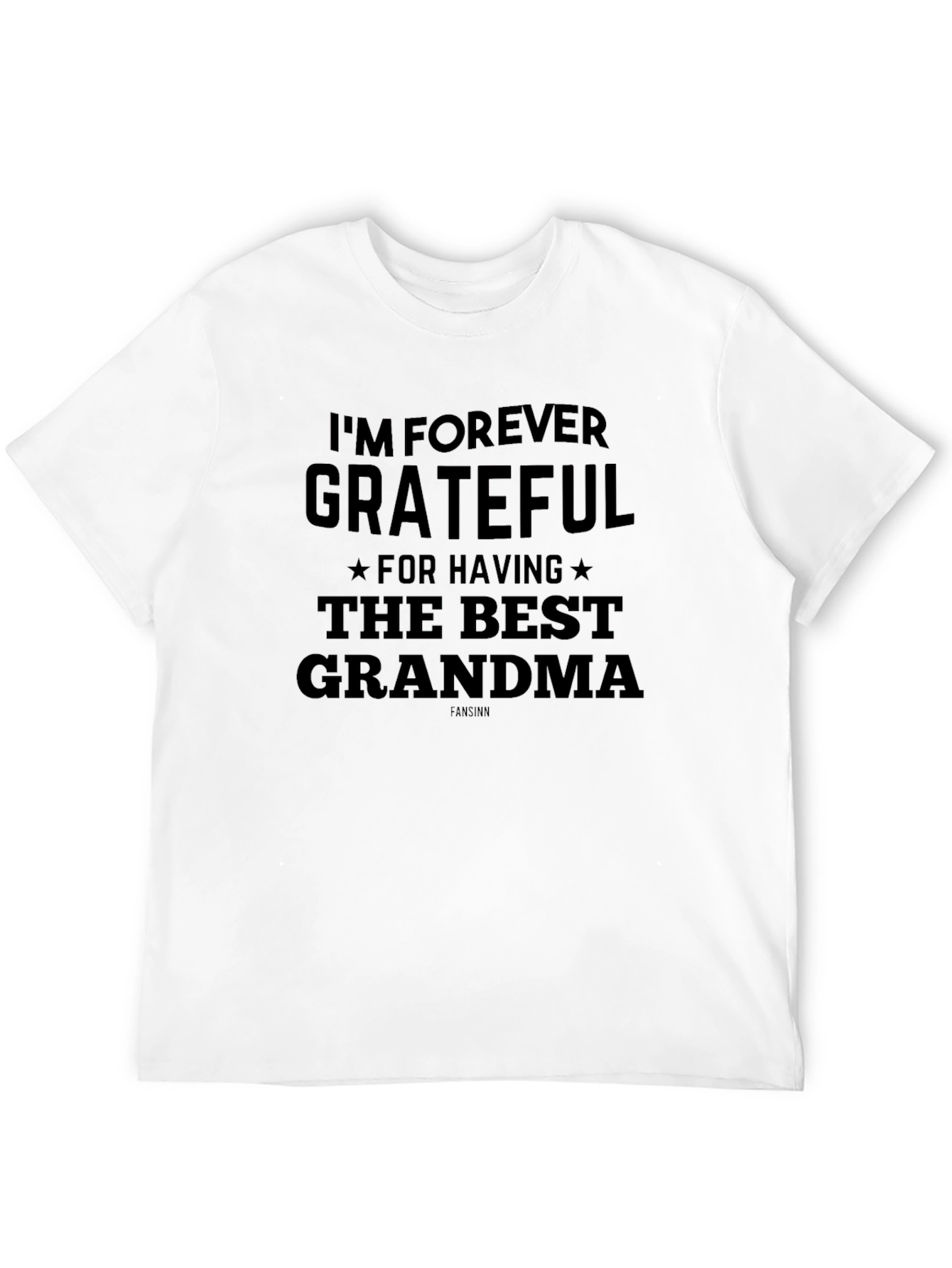 Grateful Grandma Black Graphic Tee