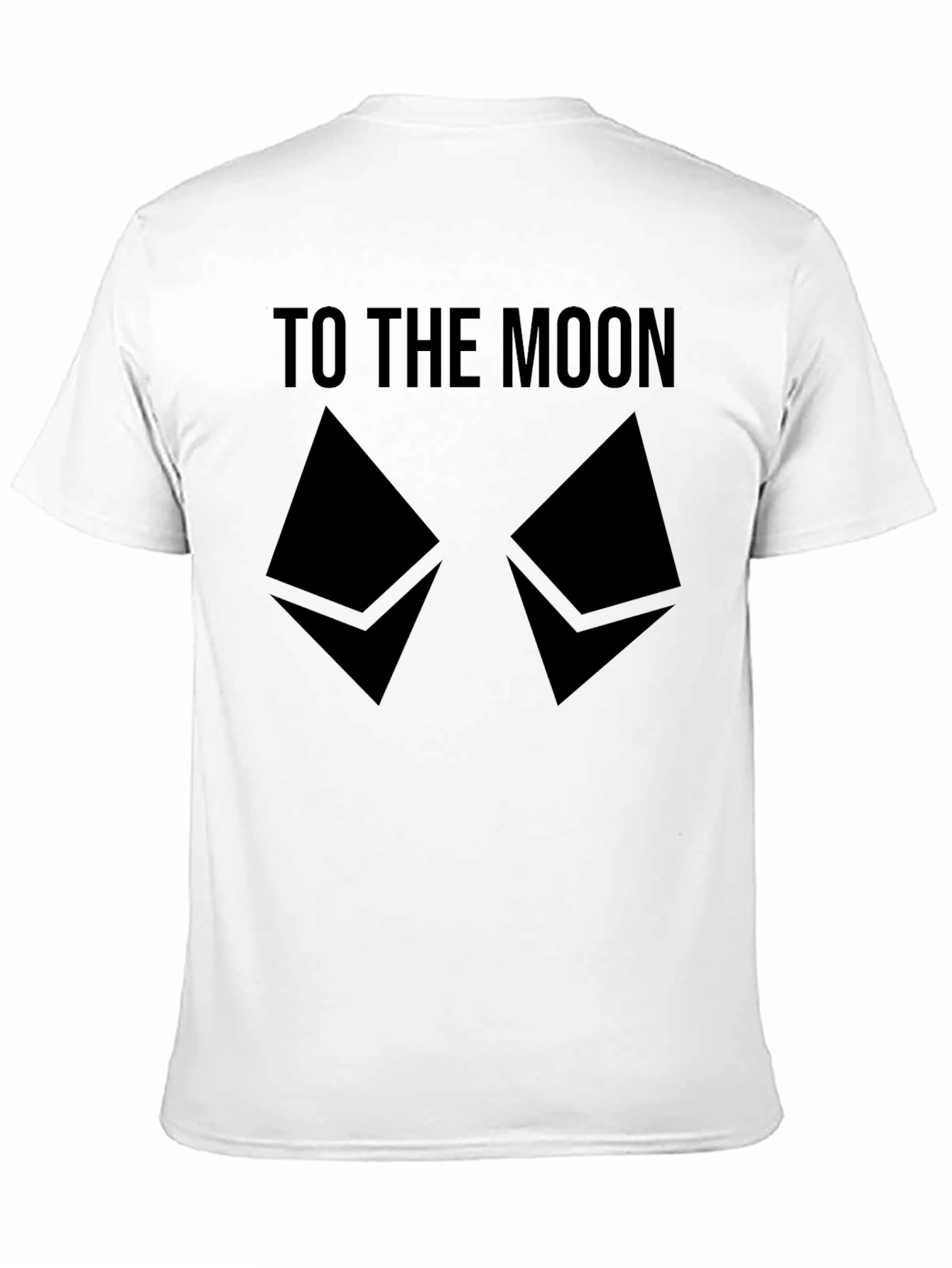 To The Moon Crypto T-Shirt - Ethereum HODL Tee
