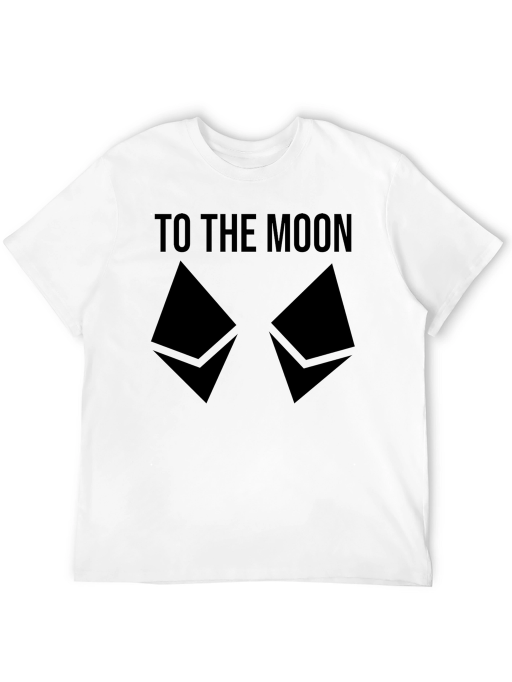 To The Moon Crypto T-Shirt - Ethereum HODL Tee
