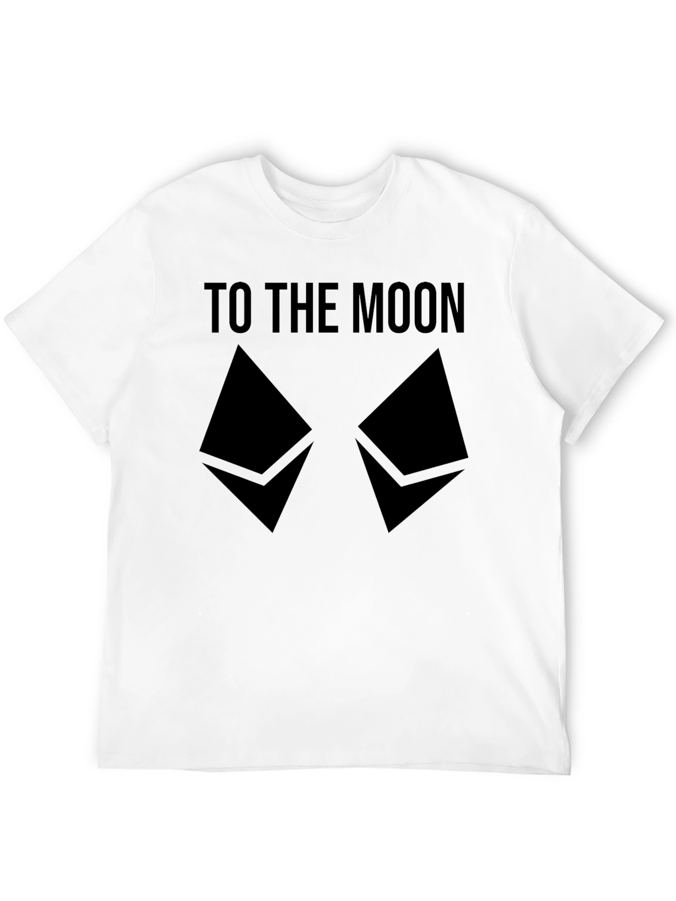 To The Moon Crypto T-Shirt - Ethereum HODL Tee