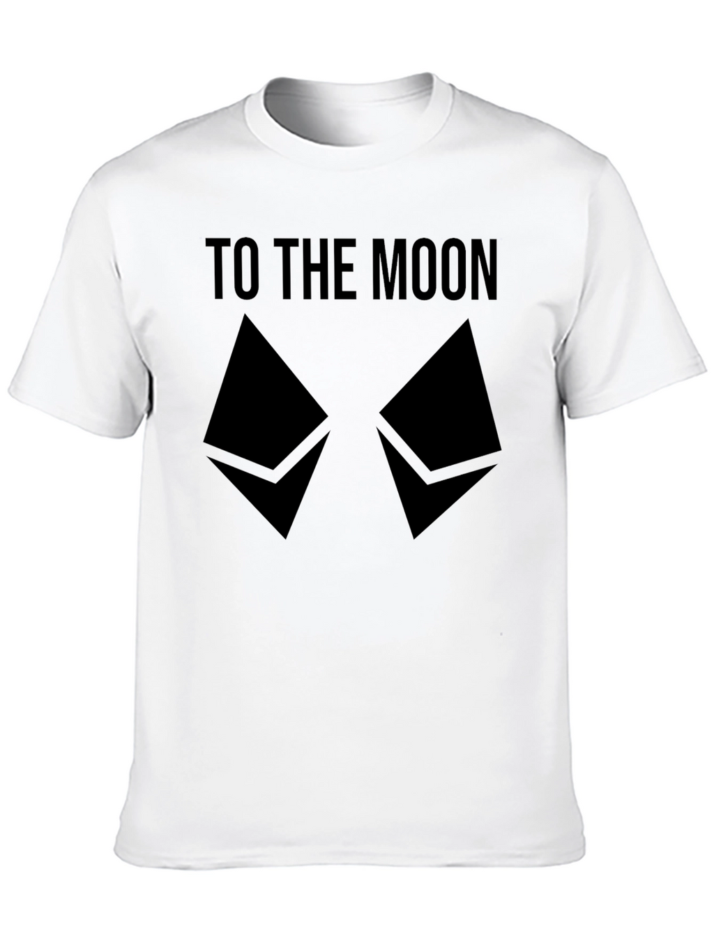 To The Moon Crypto T-Shirt - Ethereum HODL Tee