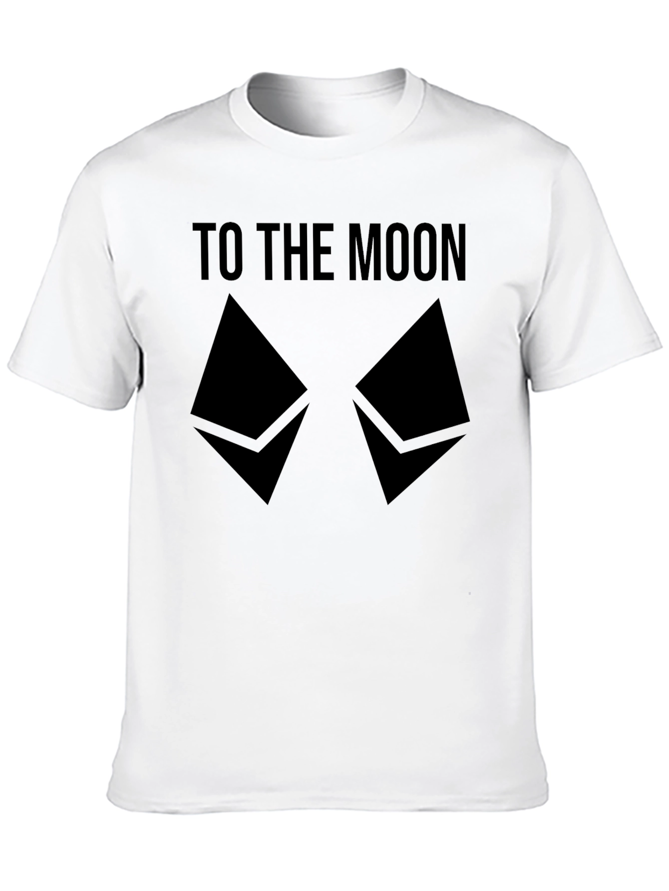 To The Moon Crypto T-Shirt - Ethereum HODL Tee
