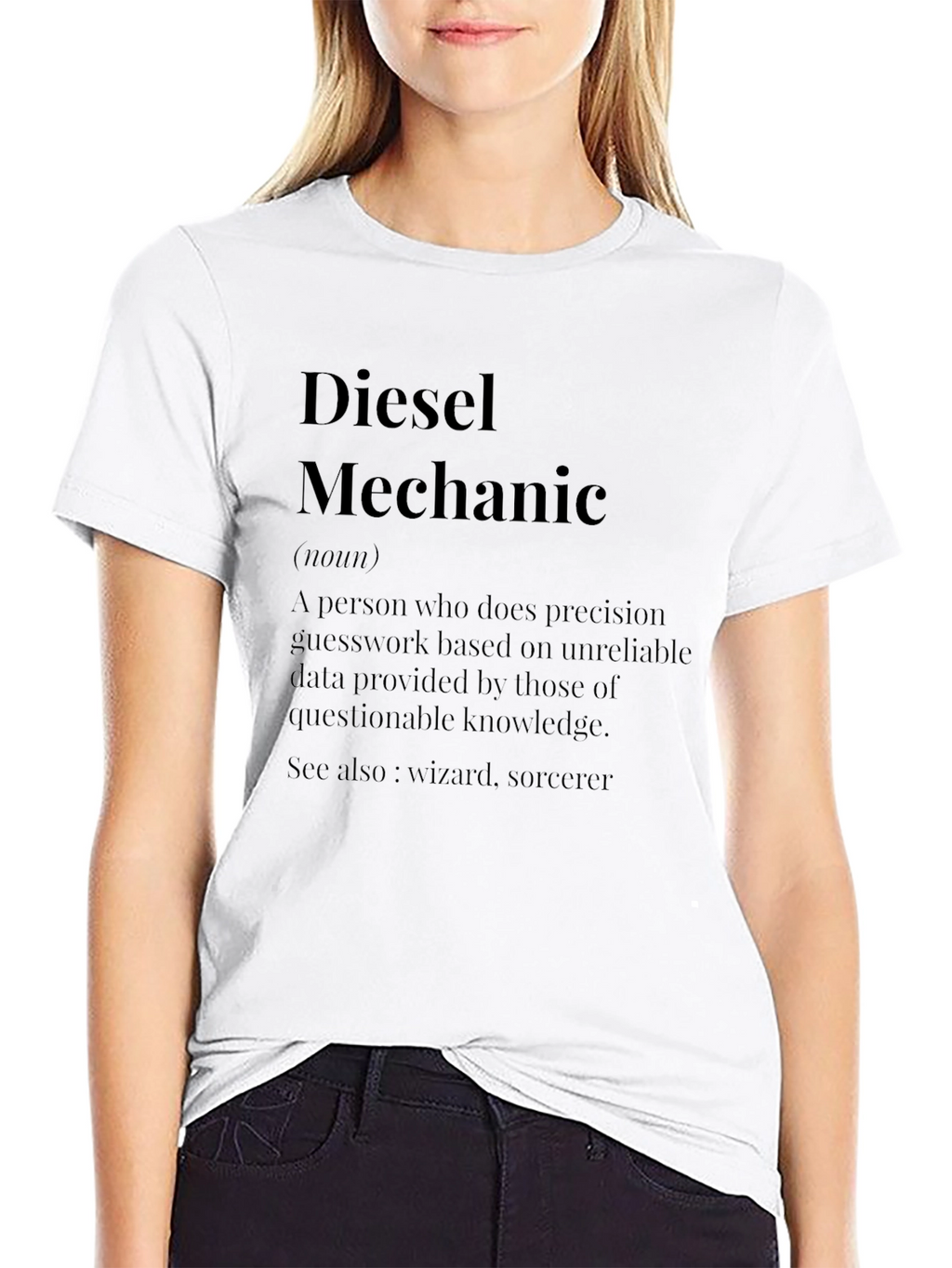 Diesel Mechanic Definition T-Shirt - Funny Job Tee