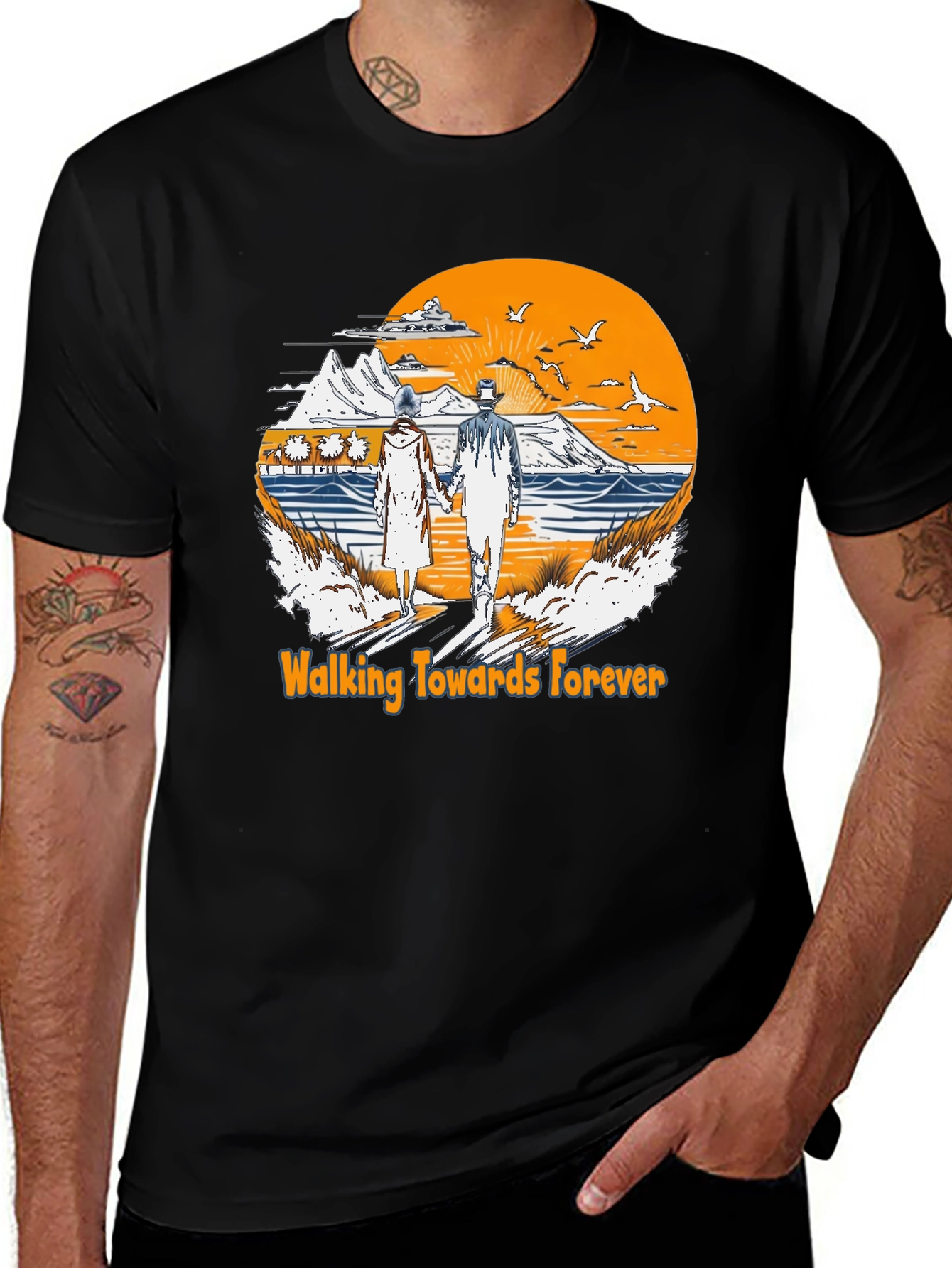 Walking Towards Forever Graphic Tee